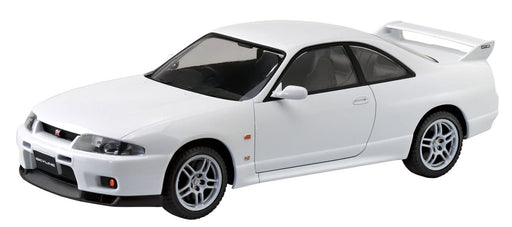 AOSHIMA 1/32 The Snap Kit Series Nissan R33 Skyline GT-R White Model Kit 15-C_1