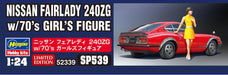Hasegawa 1/24 NISSAN FAIRLADY 240ZG w/70’s GIRL’S FIGURE Model kit SP539 NEW_5