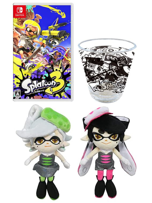 [Delivery in original shipping box] Splatoon 3 -Switch + Shio Colors plush toy_1