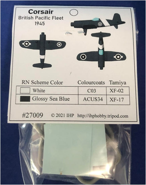 IHP 1/700 Aircraft Set F4U Corsair 12pcs Plastic Model Kit IHP27009 NEW_2
