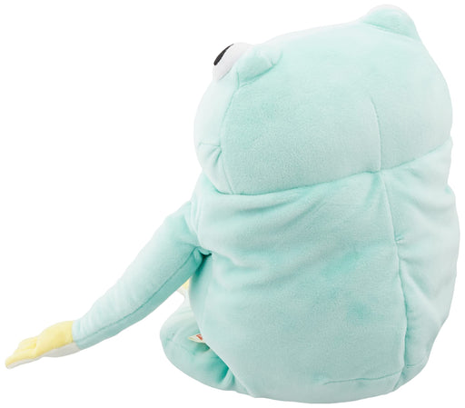 Shinada Global MOKR-0350LB Mochikaeru Light Blue (L) Soft Plush Doll 25x22x25cm_2