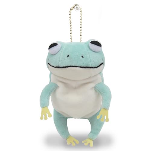 Shinada Global Mochi Kaeru Frog Light Blue MINI size ‎MOKR-0088LB Polyester NEW_1