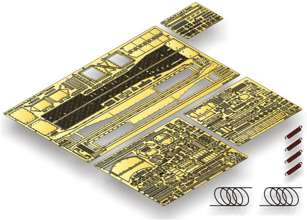 1/35 Detail Up Set for WWII German Pz.Kpfw.IV Ausf.G Early for Tamiya E35-308_1