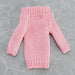 figma Styles Off-the-Shoulder Sweater Dress Pink Beige Max Factory 1/12 M06838_2