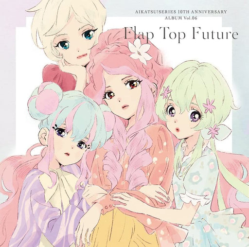 CD Aikatsu! Series 10th Anniversary Album Vol.06 Flap Top Future LACA-15966 NEW_1