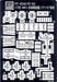 US Navy Destroyer DD-605 'Caldwell' w/Photo-Etched Parts Plastic Model Kit W212E_4