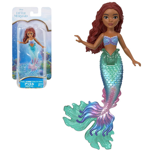 Mattel Disney Little Mermaid LiveAction Ariel Mini Doll w/Glittering Tail ‎HNF43_1