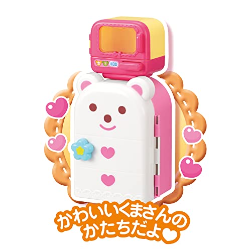 Mell-chan Osewa Parts Microwave and refrigerator Set (2022 Model) Pink 1851587_2