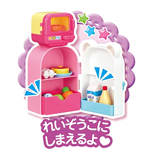 Mell-chan Osewa Parts Microwave and refrigerator Set (2022 Model) Pink 1851587_5