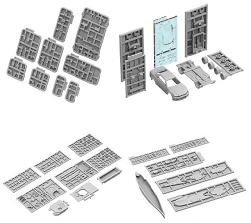 Torifactory 1/24 Plastic Model Kits 1 Plastic Model Parts Resin Kit ZA-015B NEW_1