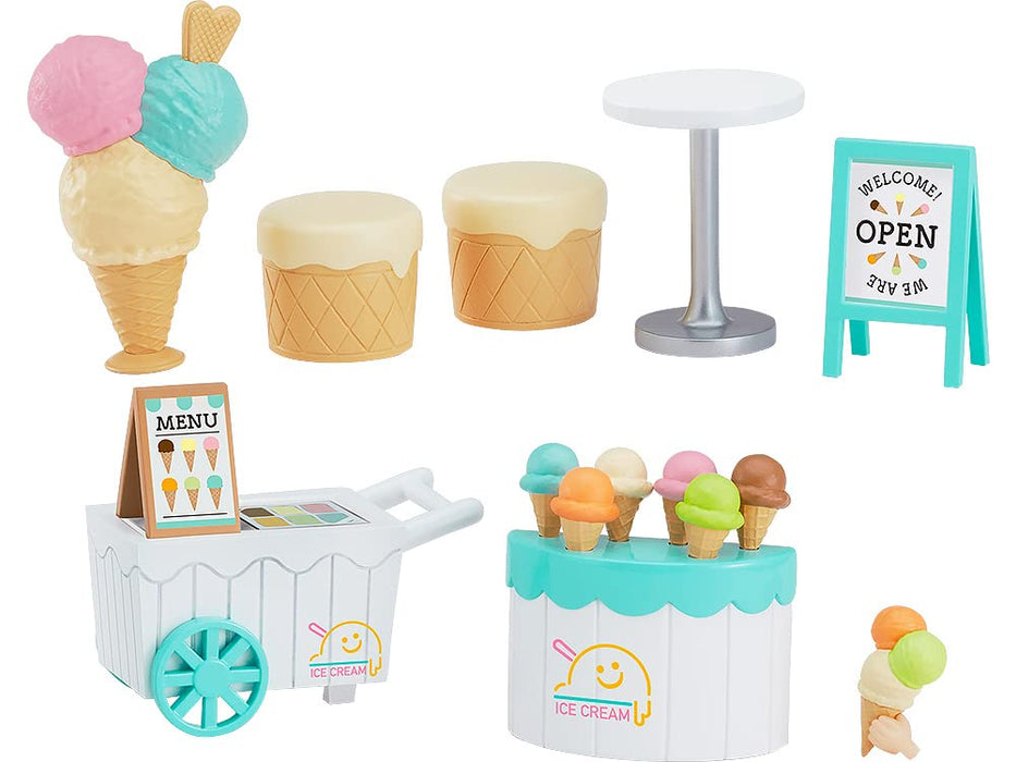 Nendoroid More Parts Collection Ice Cream Shop (Set of 6) Trading Figure NEW_1
