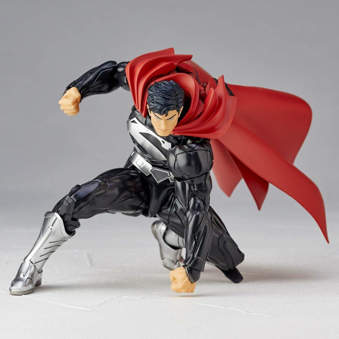 Kaiyodo Amazing Yamaguchi 027EX Superman Original Color Black Ver. Action Figure_4