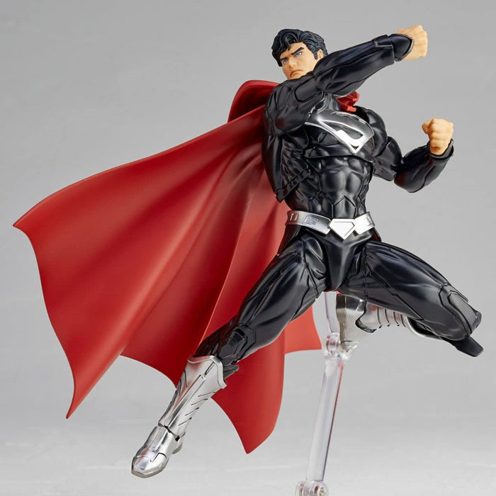 Kaiyodo Amazing Yamaguchi 027EX Superman Original Color Black Ver. Action Figure_7