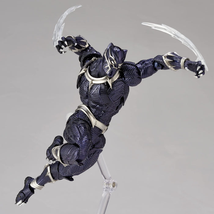 KAIYODO figurecomplex AMAZING YAMAGUCHI MARVEL Black Panther REVOLTECH Figure_6