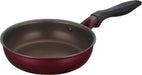 Thermos Durable Series Frying Pan 20cm Red IH Compatible KFH-020 R NEW_1