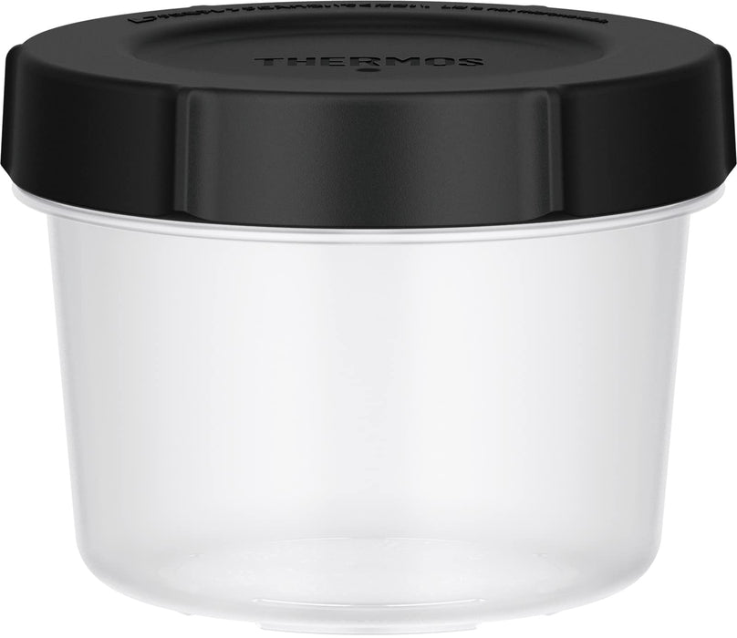 Thermos Storage Container My Food Container Round 500ml Black KC-RA500 BK NEW_1