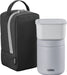 Thermos Vacuum Insulated Soup Lunch Set 400ml Black Gray JBY-801 BKGY NEW_1