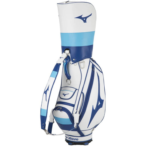 MIZUNO Golf Men's Caddy Bag Tour Staff 10.5 x 47 inch 5.8kg White Blue 5LJC2221_2