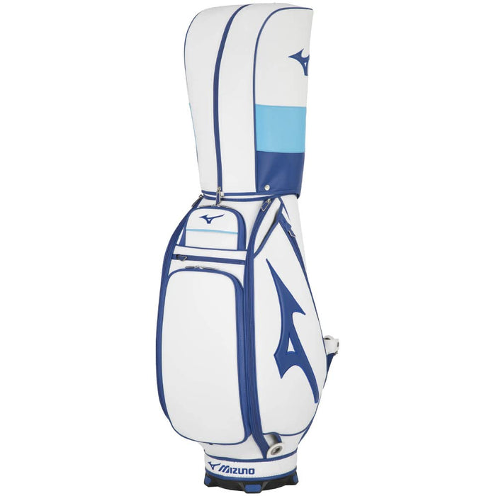 MIZUNO Golf Men's Caddy Bag Tour Staff 10.5 x 47 inch 5.8kg White Blue 5LJC2221_3