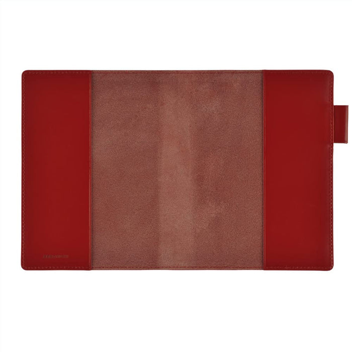 Hobonichi 5-Year Techo Cover Red A6 Size T21N0135X0000 Pen hook inside the cover_4