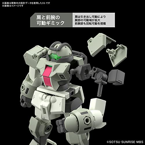 Bandai Spirits HG Gundam THE WITCH FROM MERCURY Demi-Trainer 1/144 Kit ‎2604770_4