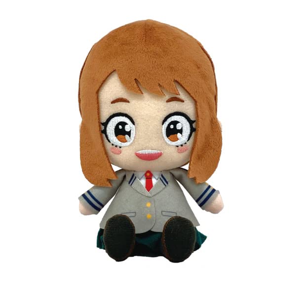Bandai My Hero Academia Ochaco Uraraka School Uniform Chibi Plush Doll 2895 NEW_1