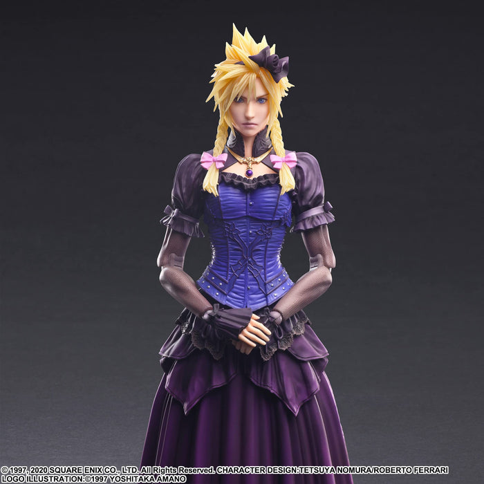 Final Fantasy VII Remake Play Arts Kai Cloud Strife Dress Ver. PVC Figure NEW_6