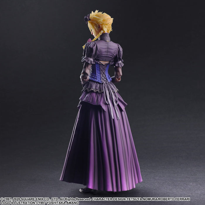 Final Fantasy VII Remake Play Arts Kai Cloud Strife Dress Ver. PVC Figure NEW_8