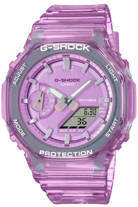 CASIO G-SHOCK GMA-S2100SK-4AJF Pink Clear LIMITED Unisex Model Wristwatch NEW_1