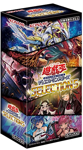 Konami Yu-Gi-Oh OCG Duel Monsters SELECTION5 Box CG1846 4 cards x 15 packs NEW_1