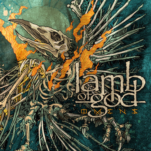 Lamb Of God Omens Japan Edition CD Bonus Tracks GQCS-91237 Standard Edition NEW_1