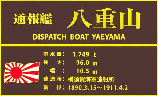 Foresight 1/500 Resin & Metal Kit IJN Dispatch Boat Yaeyama L200mm MSM-027 NEW_2
