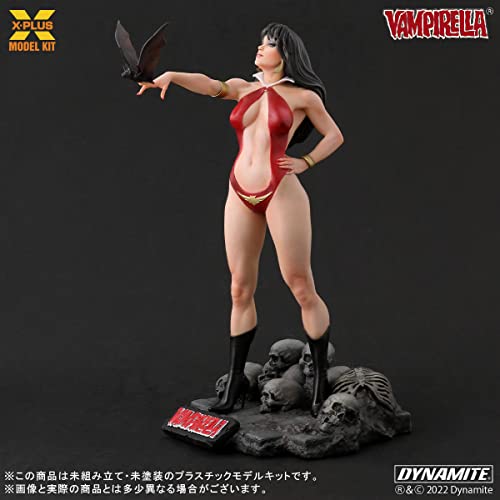 X-Plus Vampirella Jose Gonzalez Edition 1/8 Unpainting Plastic Model Kit H23cm_5