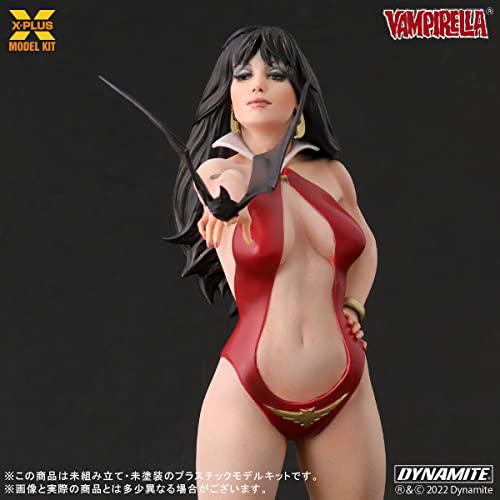X-Plus Vampirella Jose Gonzalez Edition 1/8 Unpainting Plastic Model Kit H23cm_6