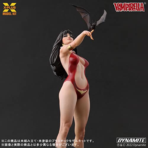 X-Plus Vampirella Jose Gonzalez Edition 1/8 Unpainting Plastic Model Kit H23cm_8