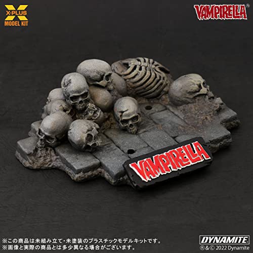 X-Plus Vampirella Jose Gonzalez Edition 1/8 Unpainting Plastic Model Kit H23cm_9