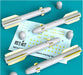 1/72 CATM-114 Captive Training Missiles 4 Pieces Plastic Model Parts RSK72-0327_1
