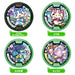BANDAI Yo-kai Watch Yokai Medal Wakiaiai! Dan Ranran! Set of 8 medals PlasticToy_3