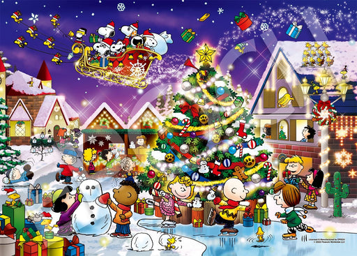 500 Piece Jigsaw Puzzle PEANUTS Snoopy Happy Christmas 2022 (38x53cm) ‎06-128s_1