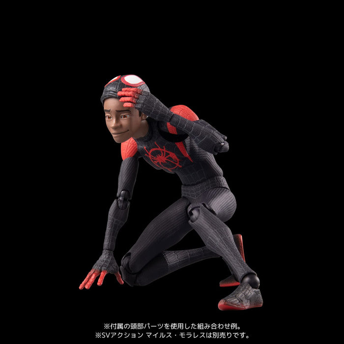 Sentinel Spider-Man Spider-Verse SV Action Miles Morales Spider-Man Clear Figure_6