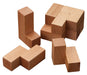 HANAYAMA Katsuno Soma Cube Wooden 3D combine blocks Puzzle 25 questions NEW_2