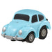 Takara Tomy Choro Q e-09 Volkswagen Type 1 Light Blue Plastic Pull Back Mini Car_1