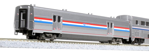 KATO N gauge Amtrak Superliner 6 Passenger Car set 10-1789 Model Railroad Train_1