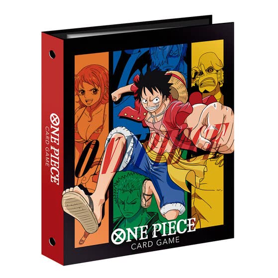 BANDAI ONE PIECE CARD GAME 9 POCKET BINDER 2022 Ver.2 15 refill BINDER ONLY NEW_1