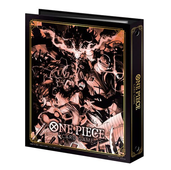 BANDAI ONE PIECE CARD GAME 9 POCKET BINDER 2022 Ver.3 15 refill BINDER ONLY NEW_2