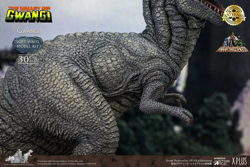 STAR ACE TOYS THE VALLEY OF GWANGI H260mm/W410mm SOFT VINYL MODEL KIT SA90436M_4