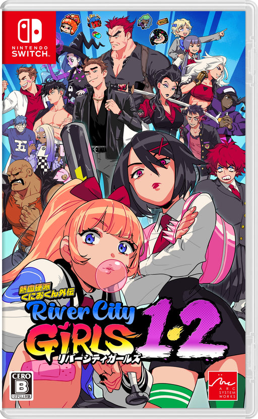 Nintendo Switch Renegade Side Story River City Girls 1 & 2 HAC-P-A8G3A arcade_1