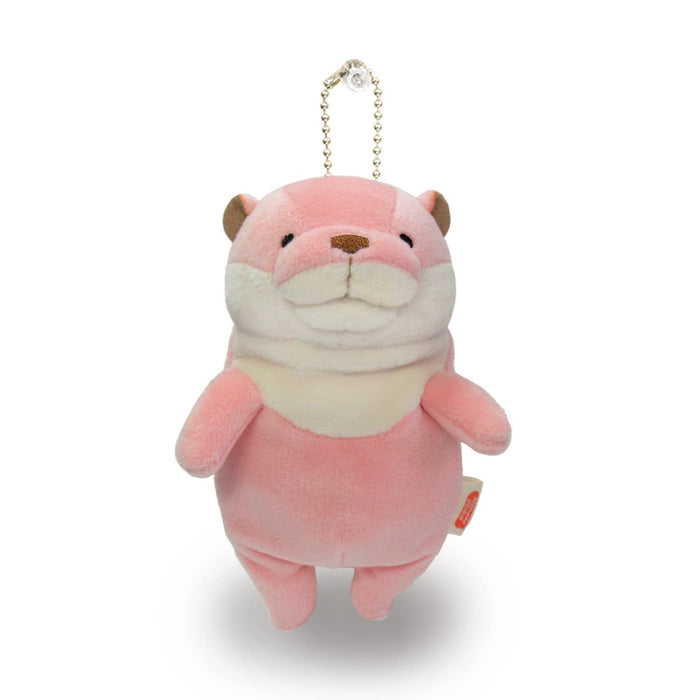 Shinada Global Mochi Kawauso Otter Peach (MINI) MOKW-0088PC w/Ball Chain NEW_1