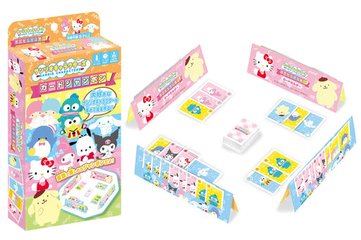 Hanayama Sanrio Characters Card Jump-on 083874 Paper Board Game like mahjong NEW_1