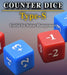 A'class Counter Dice Type-S Red/Blue 5 each Set of 10 370892 status management_3